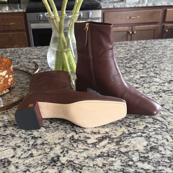 Sarto Flexa leather bootie in warm brown - Picture 3 of 3